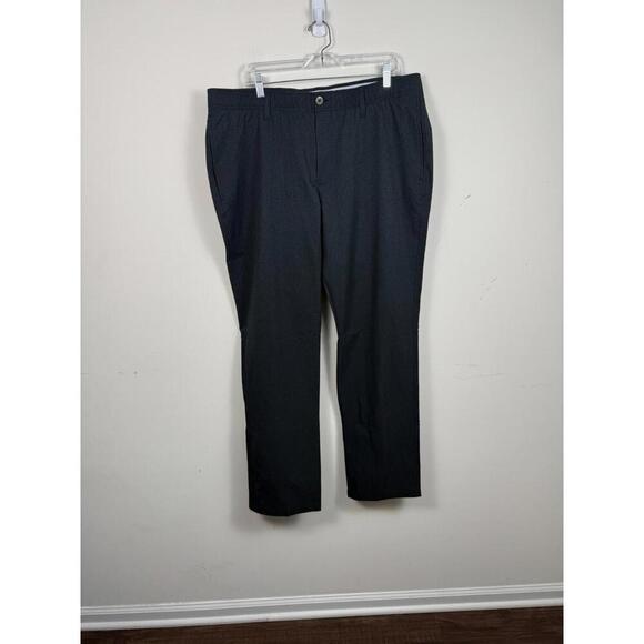 NWT Under Armour Vented Pants Gray Golf Straight Leg Loose Mens 40x34 - Picture 1 of 5